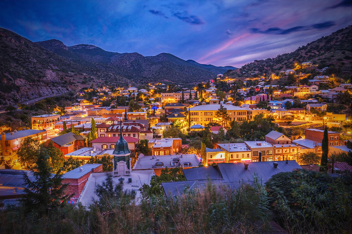 Bienvenue à Bisbee, Arizona