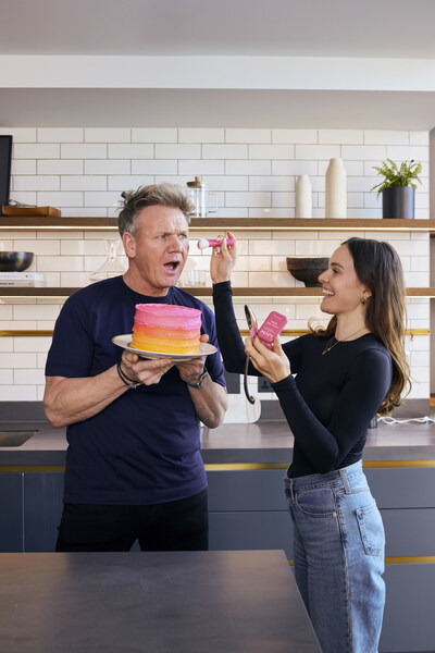 NYX Professional Makeup Teams Up With Gordon Ramsay and Holly Ramsay to Create Exclusive Buttercream Blush Cake Recipe