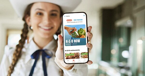 Favor Brings All of Texans' Favorite Delivery Dishes to One App with Launch of HEB Now Delivery Feature