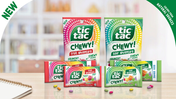 Tic Tac® Chewy!, a brand new sugar candy from Tic Tac®, has just hit shelves