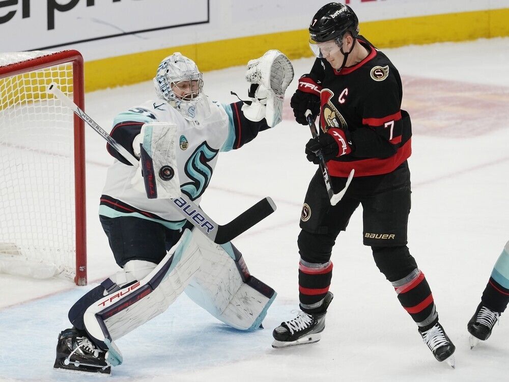 Le capitaine des Sénateurs d’Ottawa, Brady Tkachuk, affirme que ce groupe a « faim de plus »