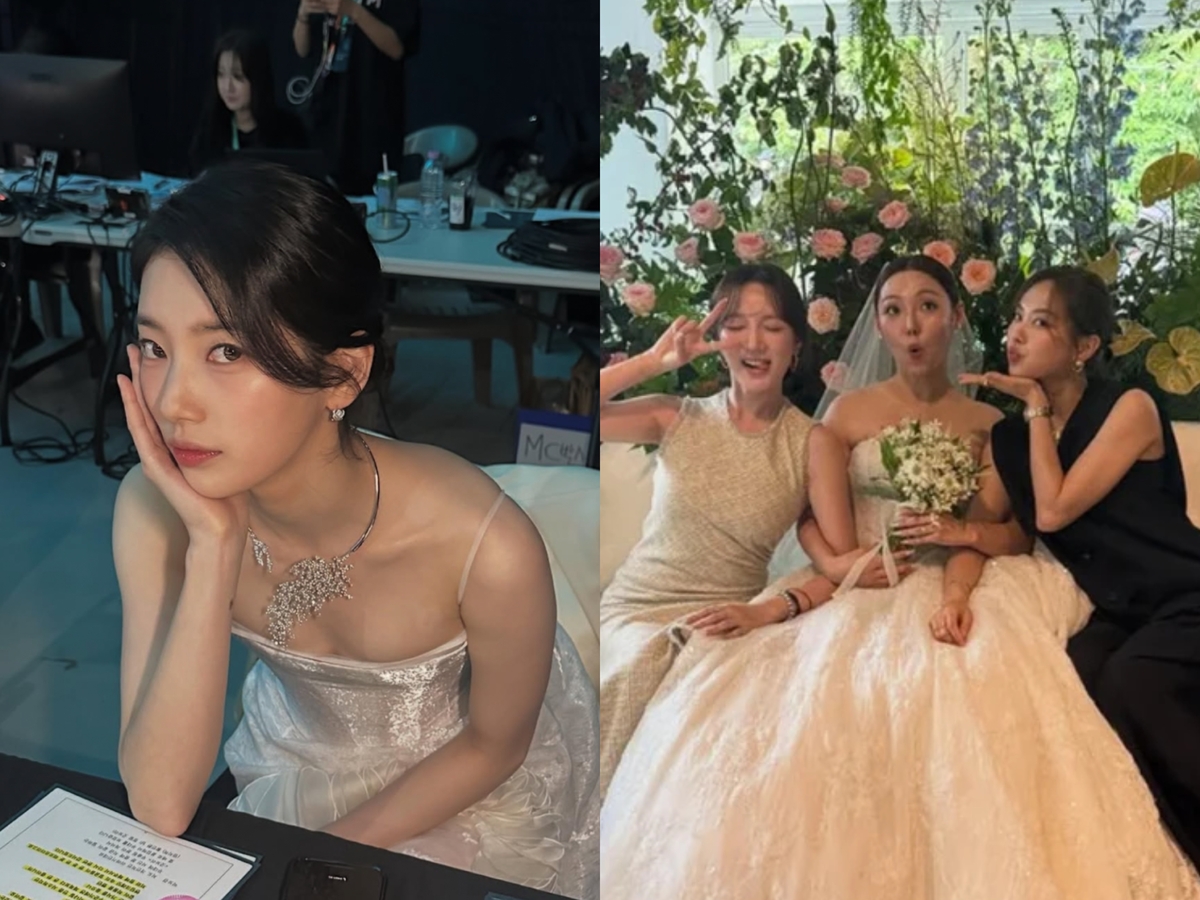 수지 없이 JYP 식구 총출동…'미쓰에이' 민 결혼식서 불화설 재조명