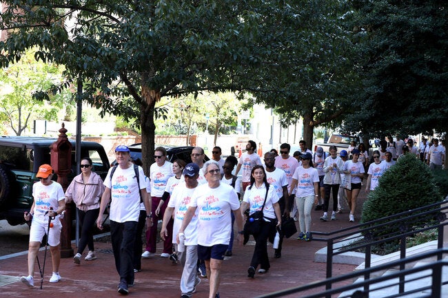 PAHO Walk for Health brings together hundreds to celebrate physical activity and well-being