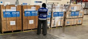 PAHO sends emergency medical supplies to countries affected by Hurricane Melissa
