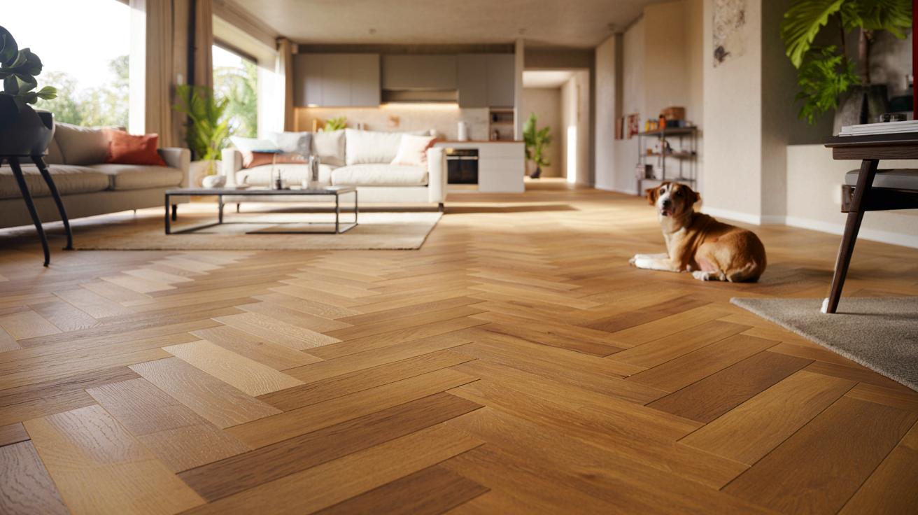 Cada vez que piso mi casa noto que le falta algo» : el suelo en espiga que arrasa en España en 2026