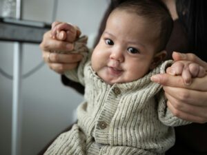 A baby with a rare tumor is treated in utero – a first