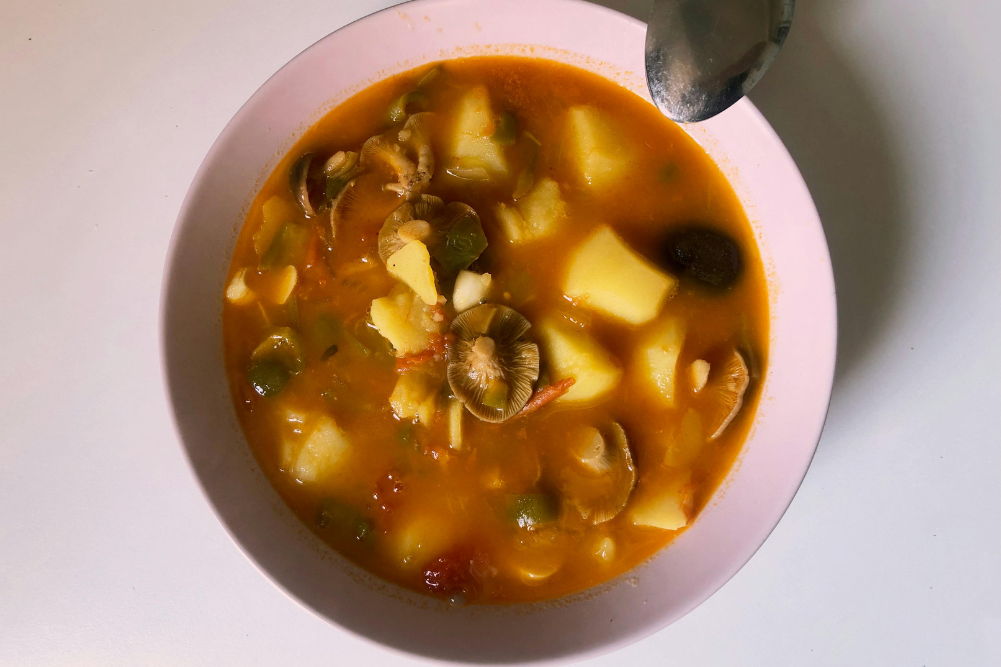 A meal to comfort and soothe