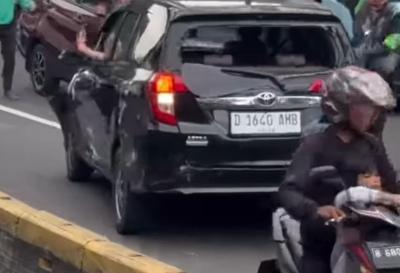 Terungkap! Pengemudi Mobil Ugal-ugalan di Gunung Sahari Sempat Diberhentikan Polisi