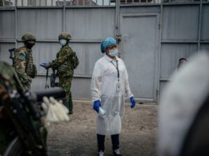Ebola: A “high” risk in Central Africa, but a “low” risk globally.