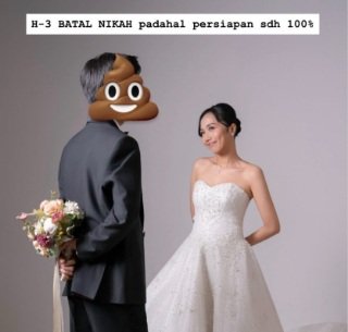 Viral! Wanita Batal Nikah H-3 Resepsi Usai Diselingkuhi, Pasangan Sempat Ingin Pakai Vendor Buat Pinang Selingkuhan