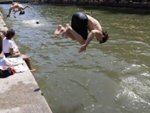 "The Seine has never been so clean"
